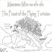 The Feast of the Flying Tortoise / Mmemme Mbe na-efe efe: A Legend for the Birds / Akụkọ ochie maka nnunnu by Carlisle, Jessy