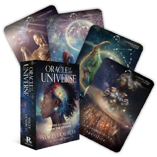 Oracle of the Universe: Divine Guidance from the Cosmos (44 Gilded Cards and 112-Page Full-Color Guidebook) by Stacey DeMarco