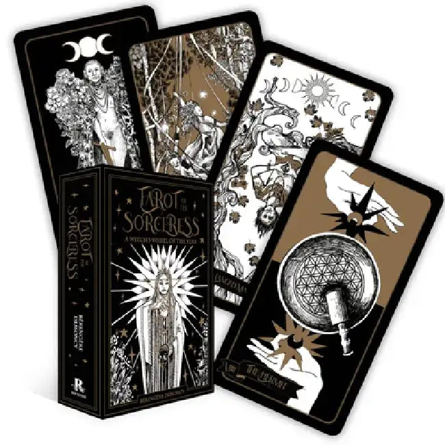 Tarot of the Sorceress: A Witch's Wheel of the Year by Bérengère Demoncy