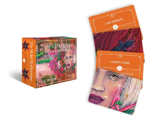 Wild Bohemian: Affirmation Cards by Akal Pritam