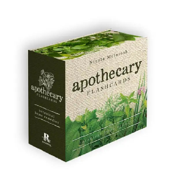 Apothecary Flashcards: A Pocket Reference Explaining Herbs and Their Medicinal Uses (40 Full-Color Cards) by Nicola McIntosh