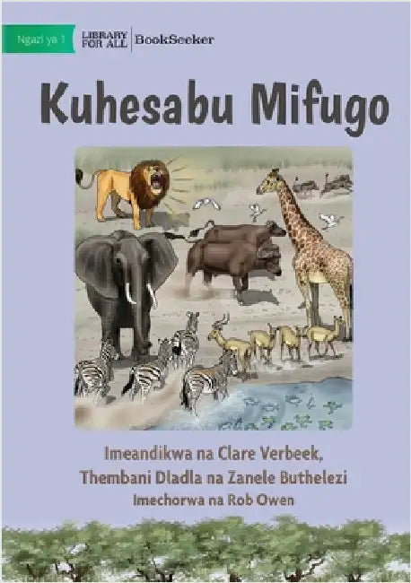 Counting Animals - Kuhesabu Mifugo by Verbeek Et Al, Clare