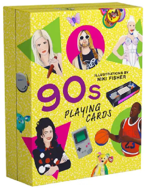 90s Playing Cards: Featuring the Decade's Most Iconic People, Objects, and Moments by Niki Fisher