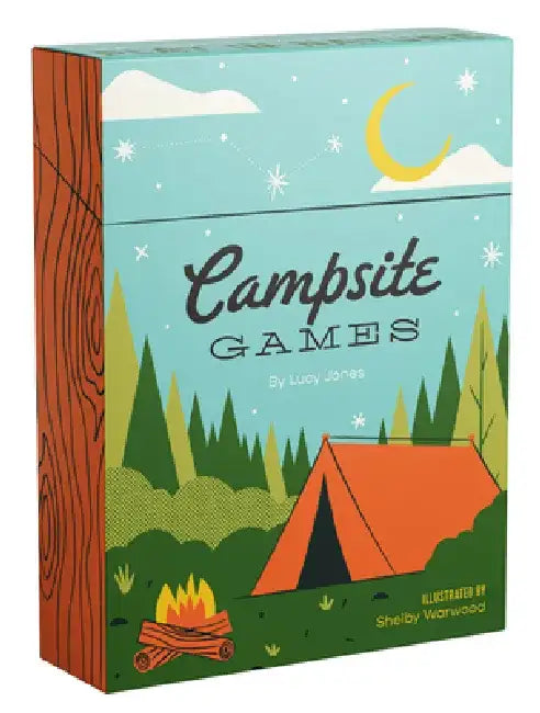 Campsite Games: 50 Fun Games to Play in Nature by Lucy Jones