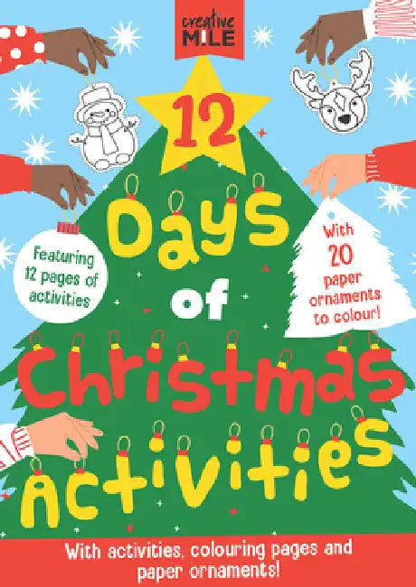 12 Days of Christmas Activities: Activity Book by Creative Mile