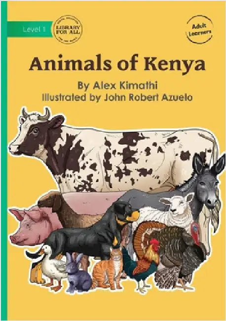 Animals of Kenya by Kimathi, Alex