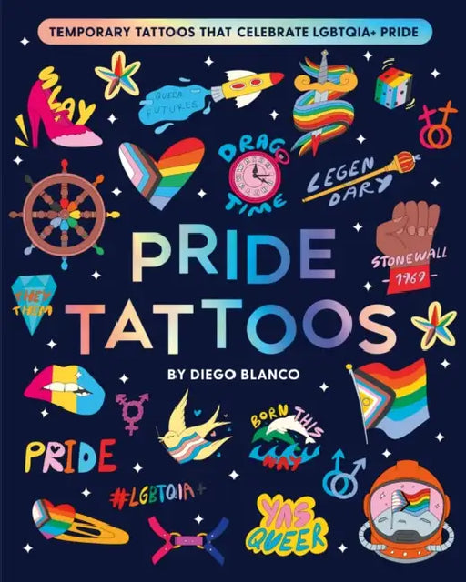 Pride Tattoos: Temporary Tattoos That Celebrate Lgbtqia+ Pride by Diego Blanco