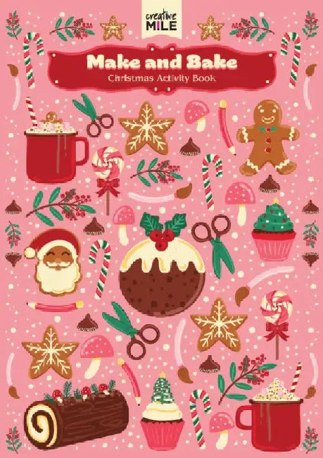 Make and Bake Christmas Activity Book by Five Mile