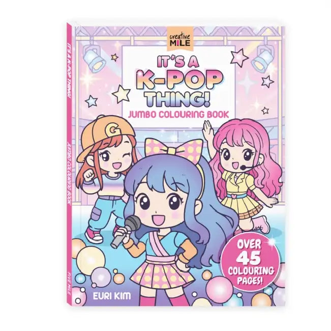 It's a K Pop Thing Jumbo Colouring Book