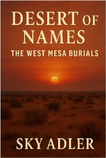 Desert of Names: The West Mesa Burials by Adler, Sky