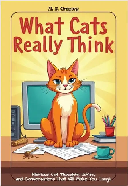 What Cats Really Think: Hilarious Cat Thoughts, Jokes, and Conversations That Will Make You Laugh by Gregrory, Margaret