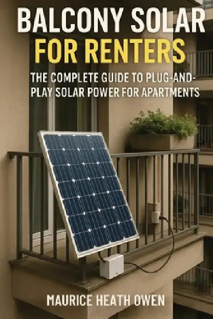 Balcony Solar for Renters: The Complete Guide to Plug-and-Play Solar Power for Apartments by Maurice Heath Owen