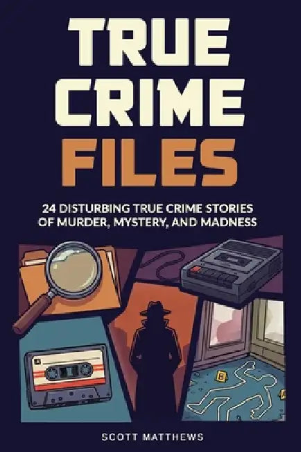 True Crime Files: 24 Disturbing True Crime Stories of Murder, Mystery, and Madness by Scott Matthews