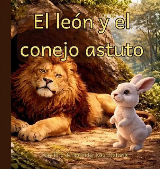 El león y el conejo astuto by Narinder Kaur Kataria