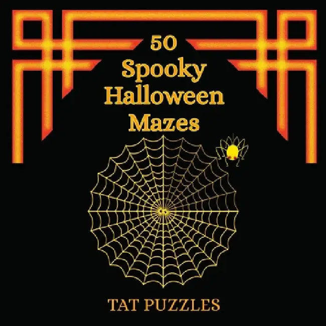 50 Spooky Halloween Mazes by Tat Puzzles