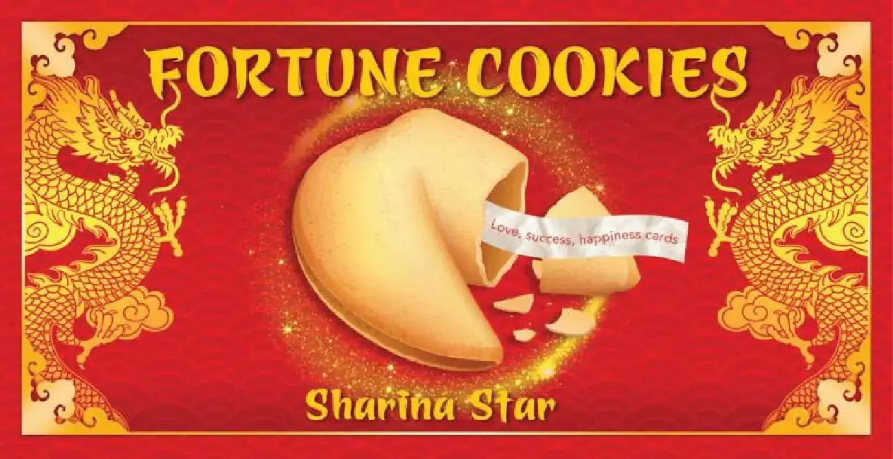 Fortune Cookies: Love, Success, Happiness Cards by Sharina Star