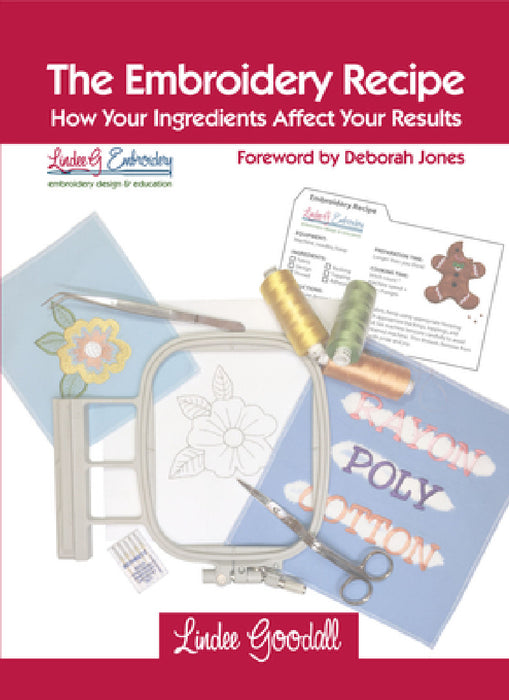 The Embroidery Recipe: How Your Ingredients Affect Your Results by Lindee Goodall