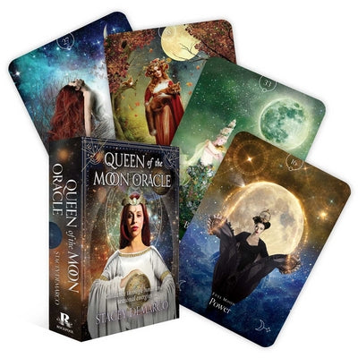 Queen of the Moon Oracle: Guidance Through Lunar and Seasonal Energies by Stacey DeMarco