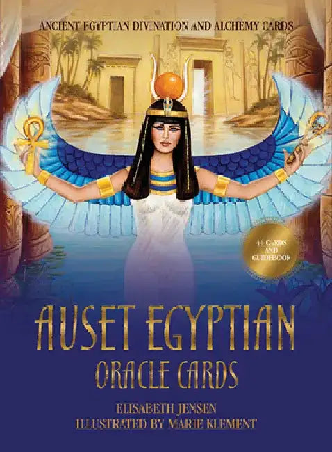 Auset Egyptian Oracle Cards: Ancient Egyptian Divination and Alchemy Cards by Elisabeth Jensen