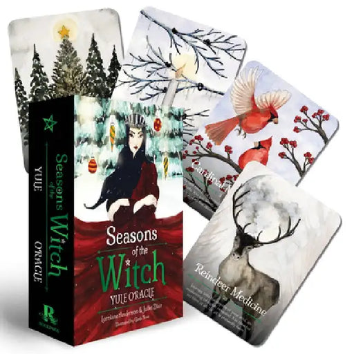 Seasons of the Witch: Yule Oracle: 44 Gilded Cards and 144-Page Book by Juliet Diaz