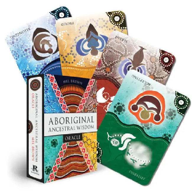 Aboriginal Ancestral Wisdom Oracle: 36 Full-Color Cards and 112-Page Book by Mel Brown