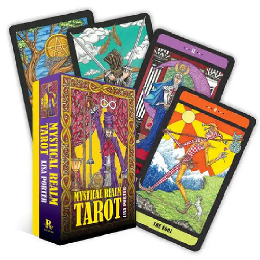 Mystical Realm Tarot: 78 Full-Color Cards and 96-Page Guidebook by Porter Lisa