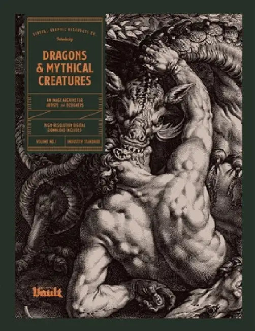 Dragons and Mythical Creatures: An Image Archive for Artists and Designers by Kale James