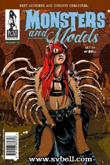 Monsters & Models - Volume 4: Sketchbook by Sv Bell by Sv Bell