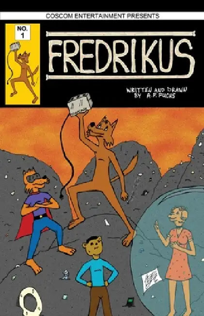 Fredrikus No. 1 (Comic Book): Tales of an Anthropomorphic Dog is a Dystopian Sci-fi World by A. P. Fuchs, A. P. Fuchs