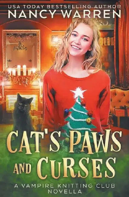 Cat's Paws and Curses: A paranormal cozy mystery holiday whodunnit by Nancy Warren