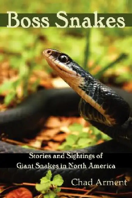 Boss Snakes: Stories and Sightings of Giant Snakes in North America by Chad Arment