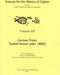 German Texts: Turkish Period (After 1800) by Andreas G. Orphanides, Hans A. Pohlsander, Paul W. Wallace