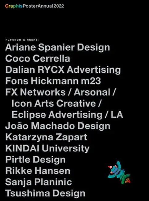 Graphis Poster Annual 2022 by B. Martin Pedersen