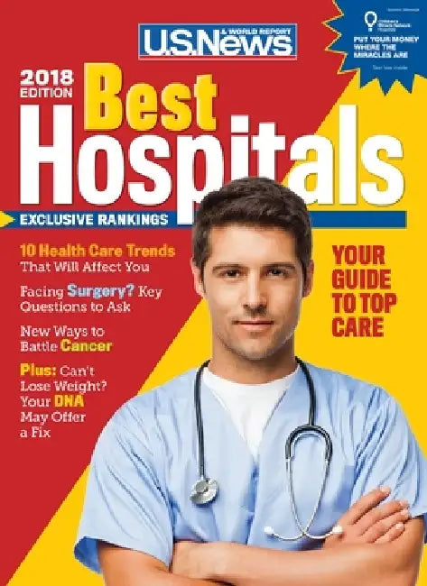 Best Hospitals 2018 by U. S. News and World Report, Anne McGrath