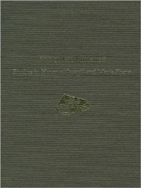 Krinoi Kai Limenes: Studies in Honor of Joseph and Maria Shaw by Philip P. Betancourt, Michael C. Nelson, Hector Williams
