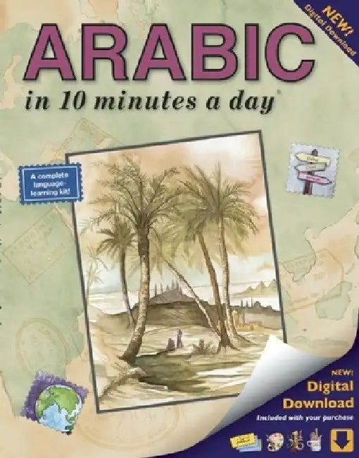 Arabic in 10 Minutes a Day(r): Language Course for Beginning and Advanced Study. Includes Workbook, Flash Cards, Sticky Labels, Menu Guide, Glossary, by Kristine K. Kershul