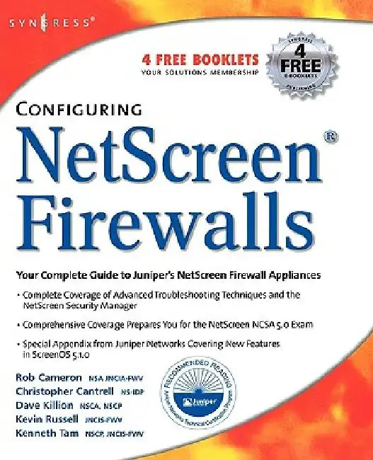 Configuring NetScreen Firewalls by Rob Cameron