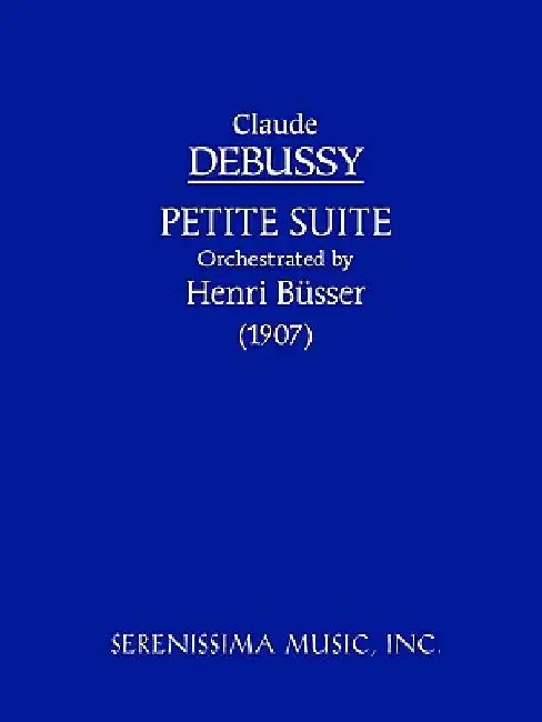 Petite Suite: Study score by Claude Debussy