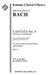 Christ lag in Todesbanden, BWV 4: Vocal score by Johann Sebastian Bach, Gustav Schreck, Henry Sandwith Drinker