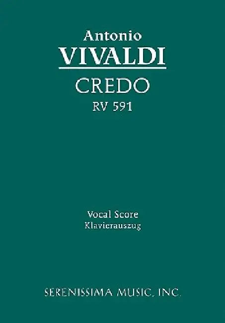 Credo, RV 591: Vocal score by Antonio Vivaldi, Clayton Westermann