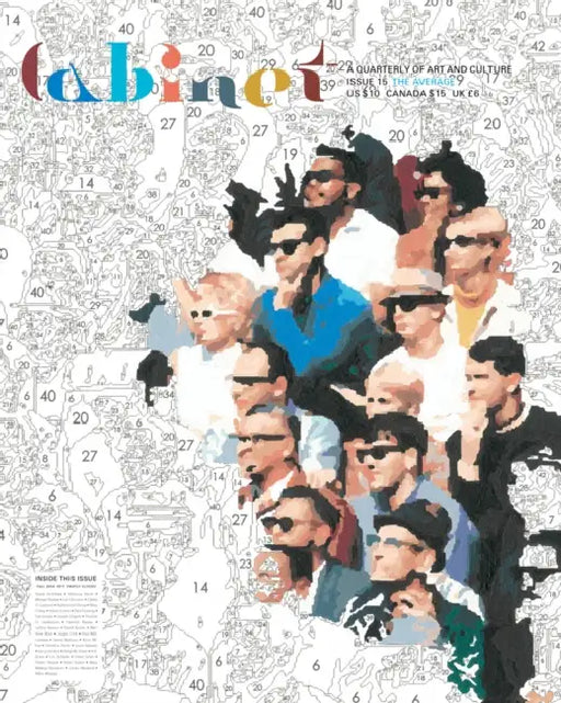 Cabinet 15: The Average Issue by Aleksandra Mir, Francis Galton, Jürgen Link