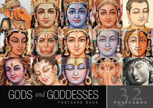 Gods and Goddesses Postcard Book by Indra Sharma