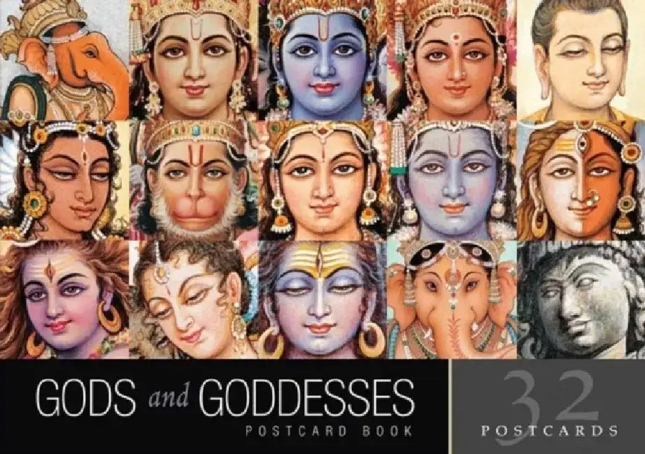 Gods and Goddesses Postcard Book by Indra Sharma