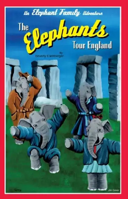 The Elephants Tour England by Beverly Eschberger