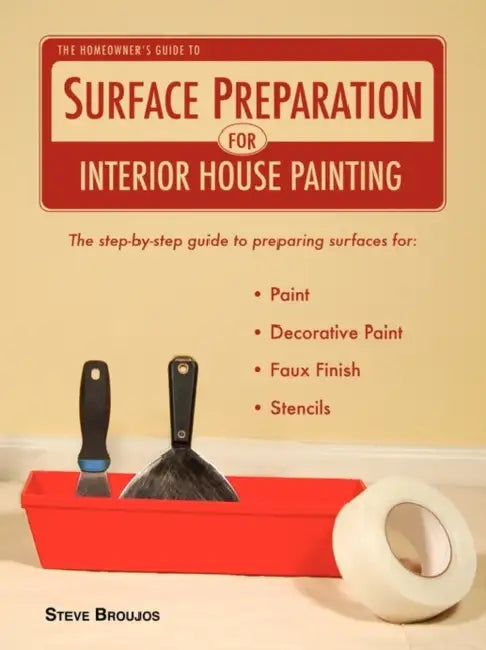 The Homeowner's Guide to Surface Preparation for Interior House Painting by Steve Broujos
