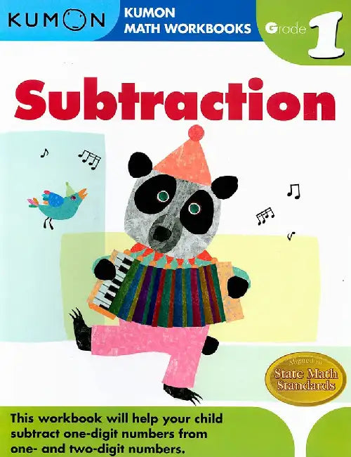 Subtraction Grade 1 by Michiko Tachimoto