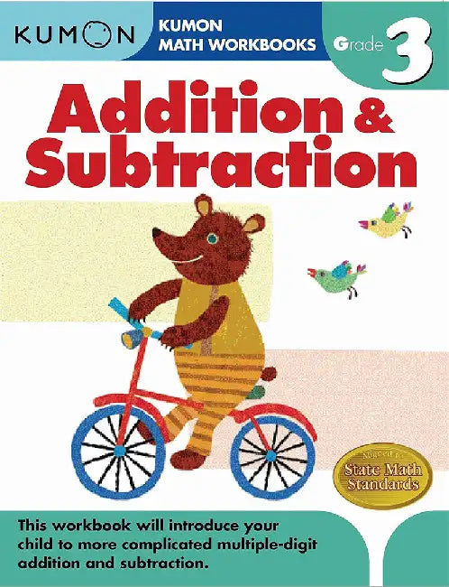 Addition & Subtraction Grade 3 by Michiko Tachimoto