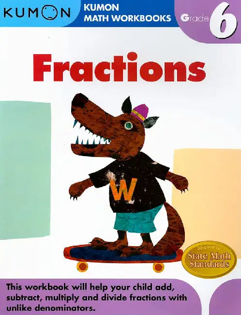 Fractions Grade 6 by Michiko Tachimoto
