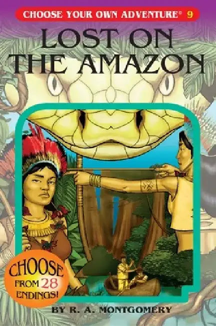 Lost on the Amazon by R. A. Montgomery