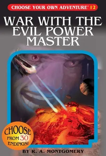 War with the Evil Power Master by R. A. Montgomery